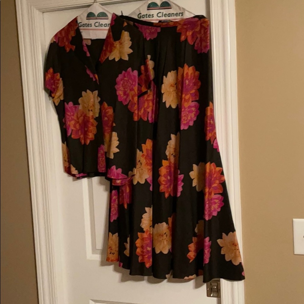 Flower Skirt and Top